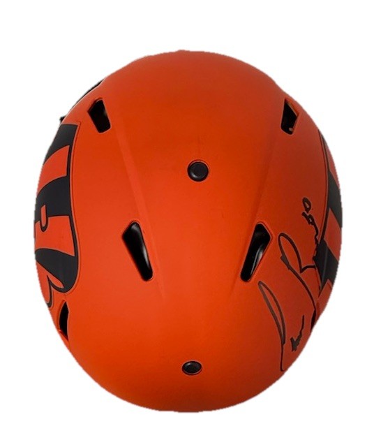 Chase Brown Cincinnati Bengals Signed Rave Speed Authentic Helmet Auto Fanatics