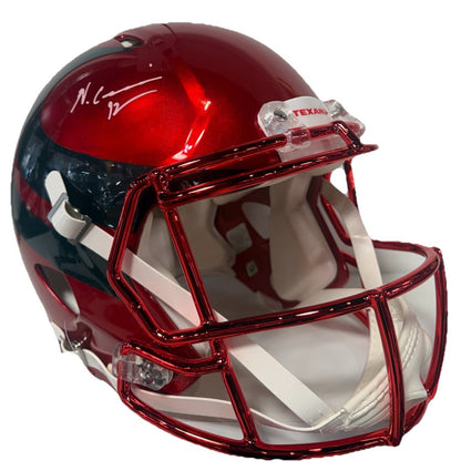 Nico Collins Houston Texans Signed FS Alternate Speed Authentic Helmet Auto BAS