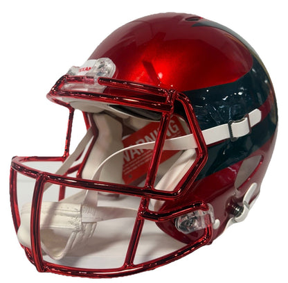 Nico Collins Houston Texans Signed FS Alternate Speed Authentic Helmet Auto BAS