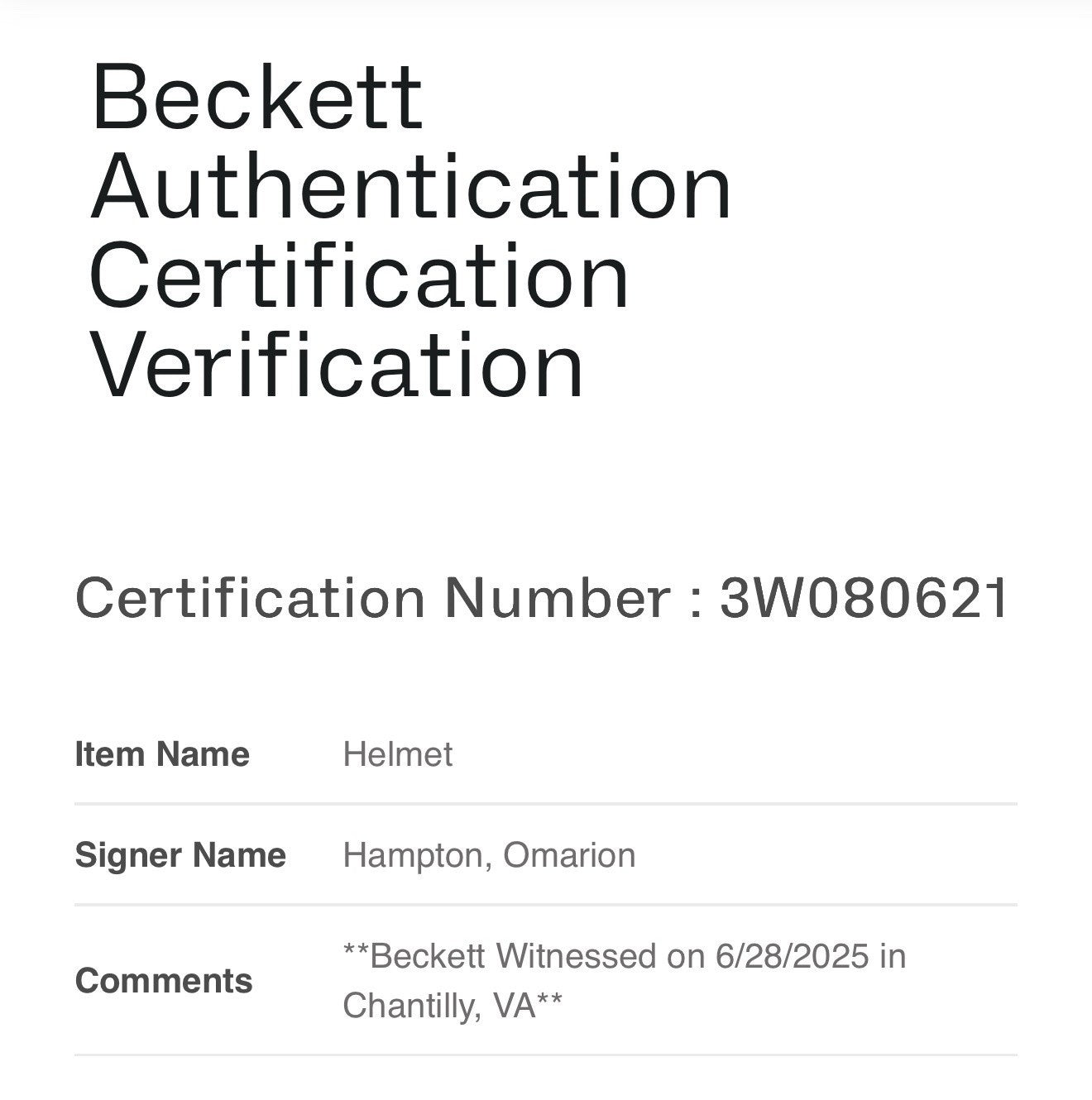 Omarion Hampton Chargers Signed Authentic Lunar Eclipse Speed Helmet Auto BAS