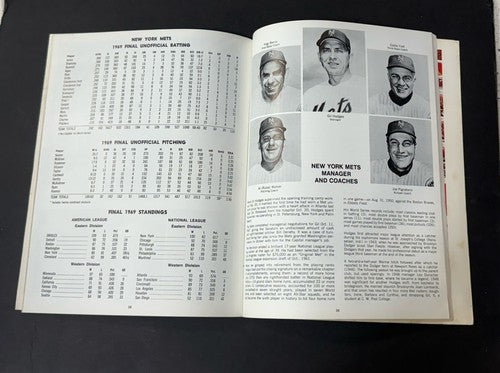 1969 World Series Baseball Program New York Mets @ Baltimore Orioles Unscored
