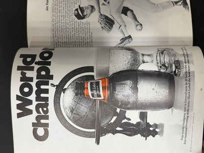 1969 World Series Baseball Program New York Mets @ Baltimore Orioles Unscored
