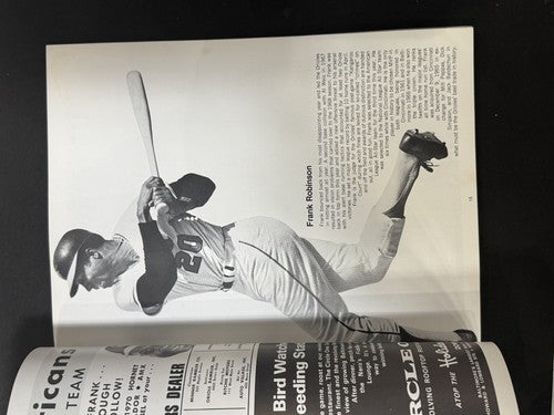 1969 World Series Baseball Program New York Mets @ Baltimore Orioles Unscored