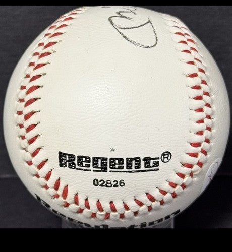 Mickey Mantle Signed Official Regent Baseball NY Yankees Auto Jsa HOF