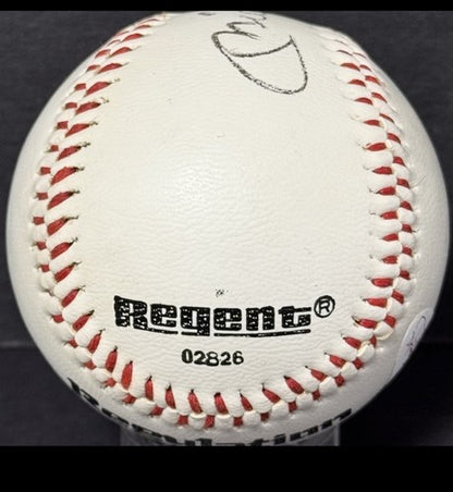 Mickey Mantle Signed Official Regent Baseball NY Yankees Auto Jsa HOF