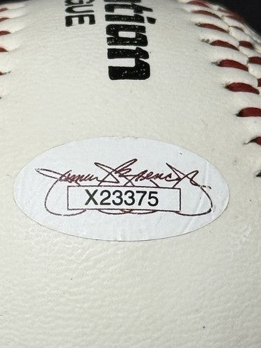 Mickey Mantle Signed Official Regent Baseball NY Yankees Auto Jsa HOF