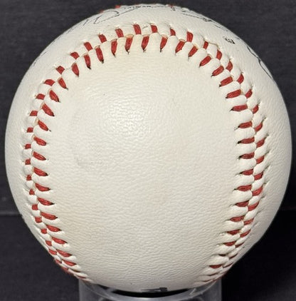 Mickey Mantle Signed Official Regent Baseball NY Yankees Auto Jsa HOF