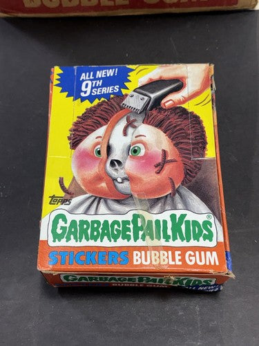 1987 Garbage Pail Kids Series 9 Box 48 Sealed Wax Packs From  Case