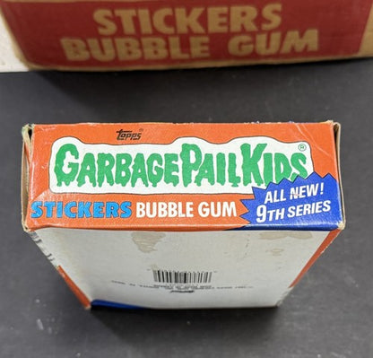 1987 Garbage Pail Kids Series 9 Box 48 Sealed Wax Packs From  Case