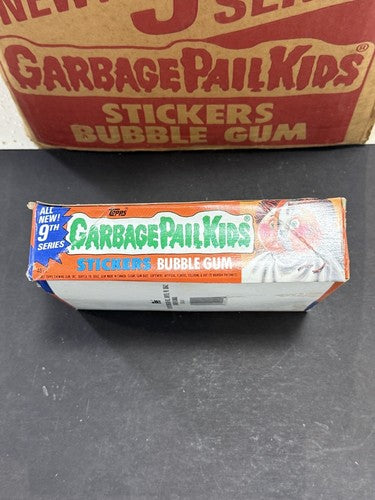 1987 Garbage Pail Kids Series 9 Box 48 Sealed Wax Packs From  Case