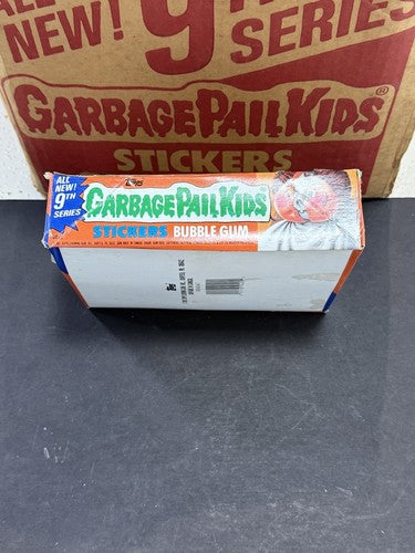 1987 Garbage Pail Kids Series 9 Box 48 Sealed Wax Packs From  Case