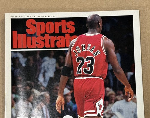 Sports Illustrated October 18 1993 Michael Jordan Bulls Why? No Label S.i Mint