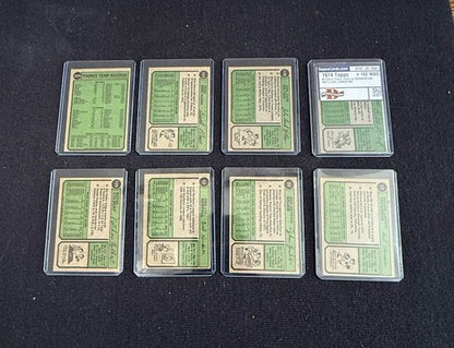 1974 Topps Washington Nat'l Lea Team Colbert Greif Baseball Lot 8 Nice Ex - Nm