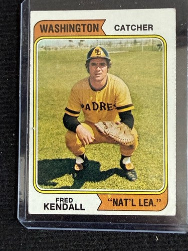 1974 Topps Washington Nat'l Lea Team Colbert Greif Baseball Lot 8 Nice Ex - Nm