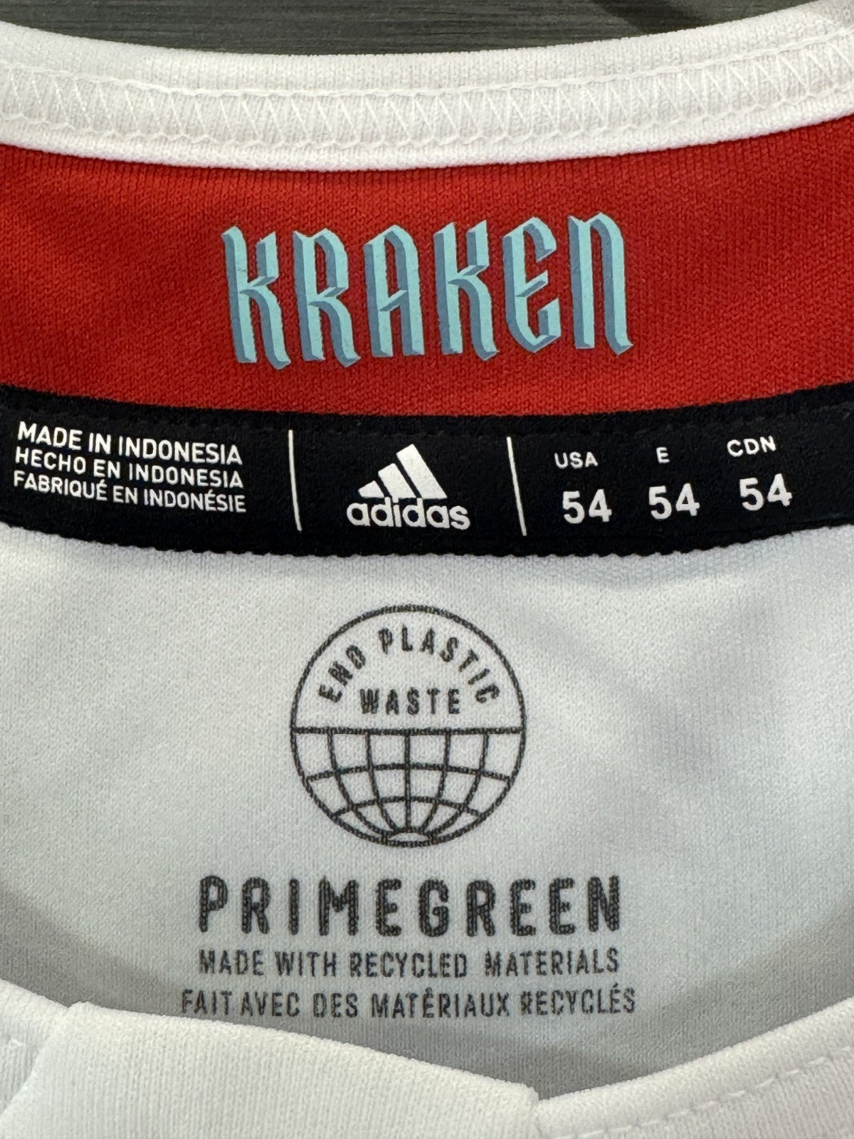 Jordan Eberle Signed Adidas Authentic Jersey Inaugural Patch Kraken 21 Fanatics
