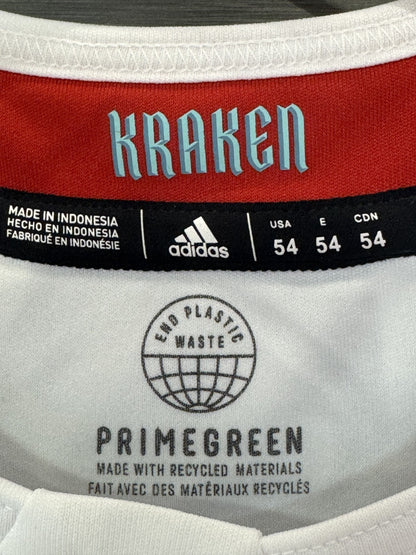 Jordan Eberle Signed Adidas Authentic Jersey Inaugural Patch Kraken 21 Fanatics