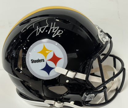 TJ Watt Signed Speed Authentic FS Helmet Pittsburgh Steelers Auto BAS COA
