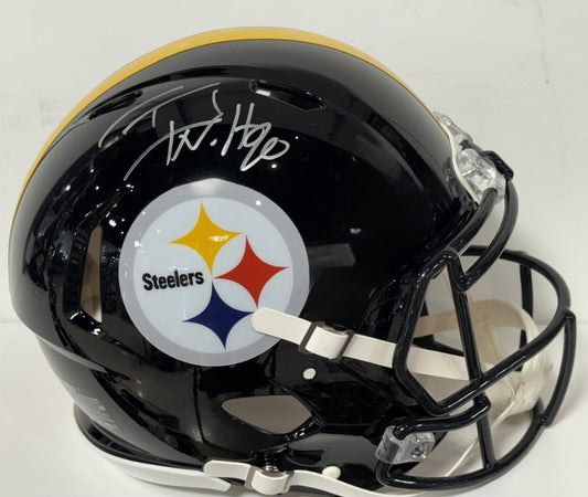 TJ Watt Signed Speed Authentic FS Helmet Pittsburgh Steelers Auto BAS COA