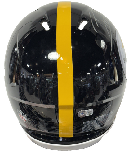 TJ Watt Signed Speed Authentic FS Helmet Pittsburgh Steelers Auto BAS COA