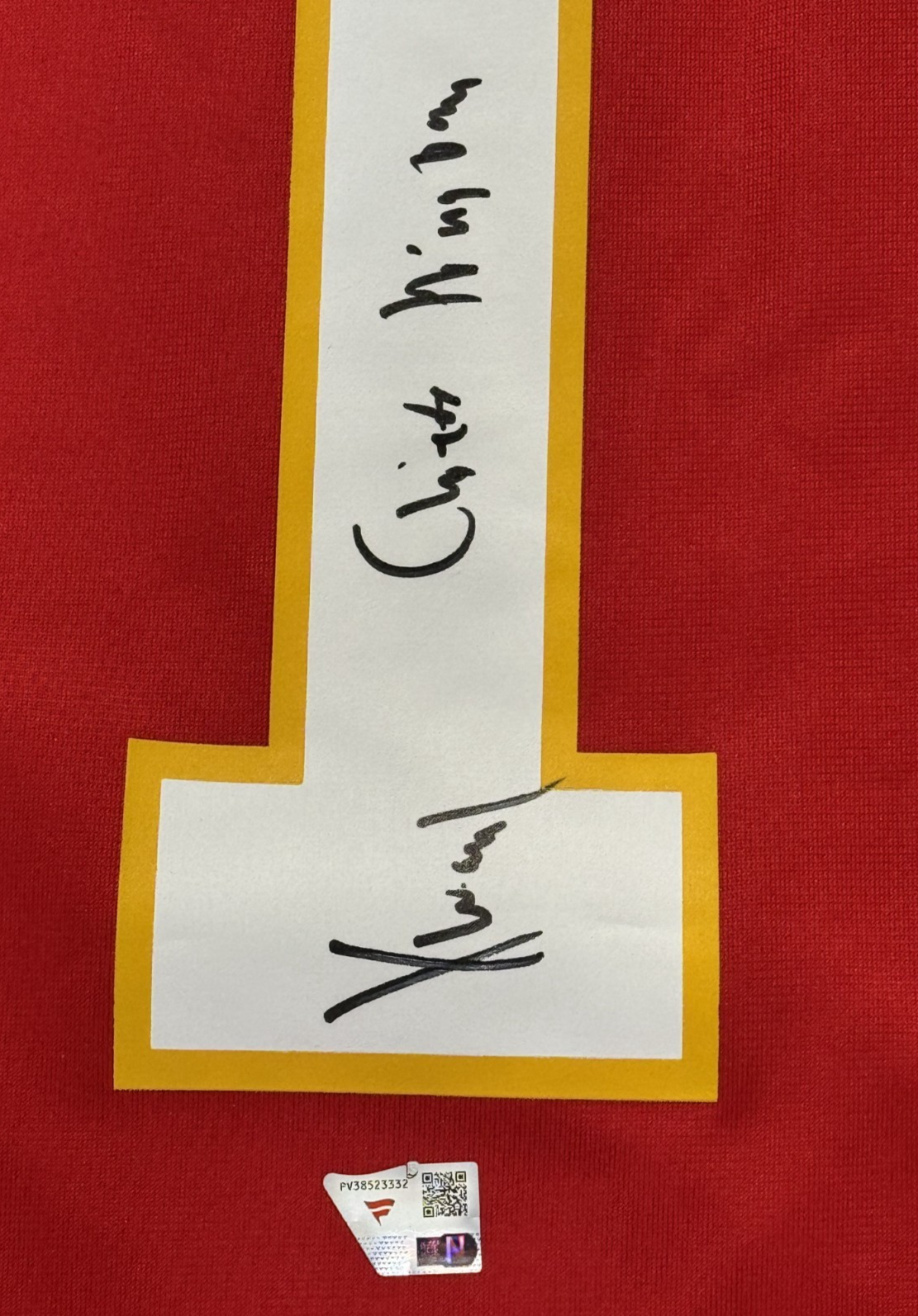 Xavier Worthy Signed Nike Vapor Fuse Limited Jersey Chiefs Kingdom Auto Fanatics