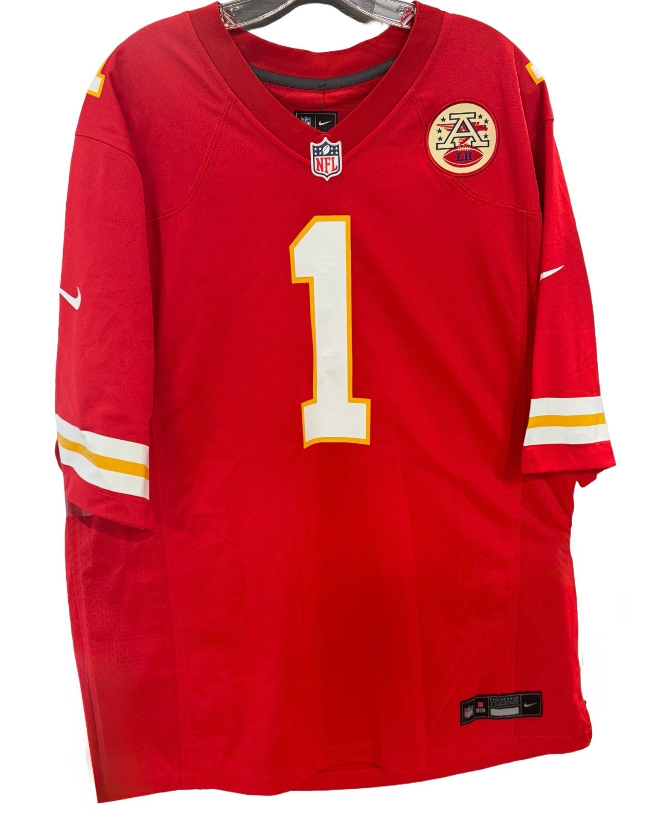 Xavier Worthy Signed Nike Vapor Fuse Limited Jersey Chiefs Kingdom Auto Fanatics