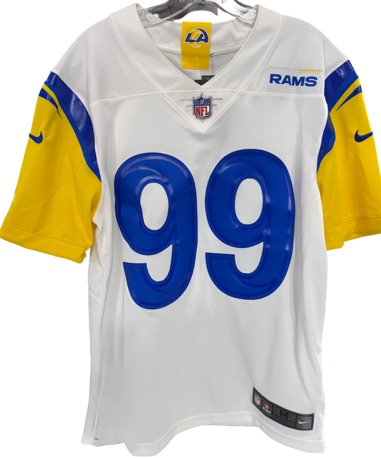 Aaron Donald Signed Nike White Limited Jersey Los Angeles Rams Auto Fanatics