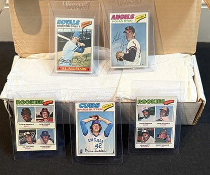 1977 Topps Baseball COMPLETE SET 660 Nm Andre Dawson RC Nolan Ryan Rose Brett