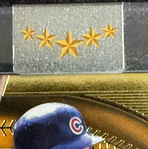 2025 Topps Five Star Gold Ryne Sandberg  Auto /10 Encased Chicago Cubs Mint HOF