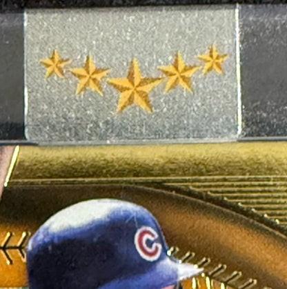 2025 Topps Five Star Gold Ryne Sandberg  Auto /10 Encased Chicago Cubs Mint HOF