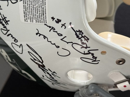 1969 Jets SB Team Signed Pro Line Authentic FS Helmet Auto Joe Namath Steiner