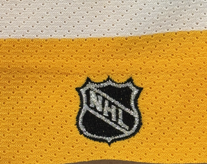 Mario Lemieux Signed Vintage CCM Fight Strap Jersey Penguins Auto Steiner COA