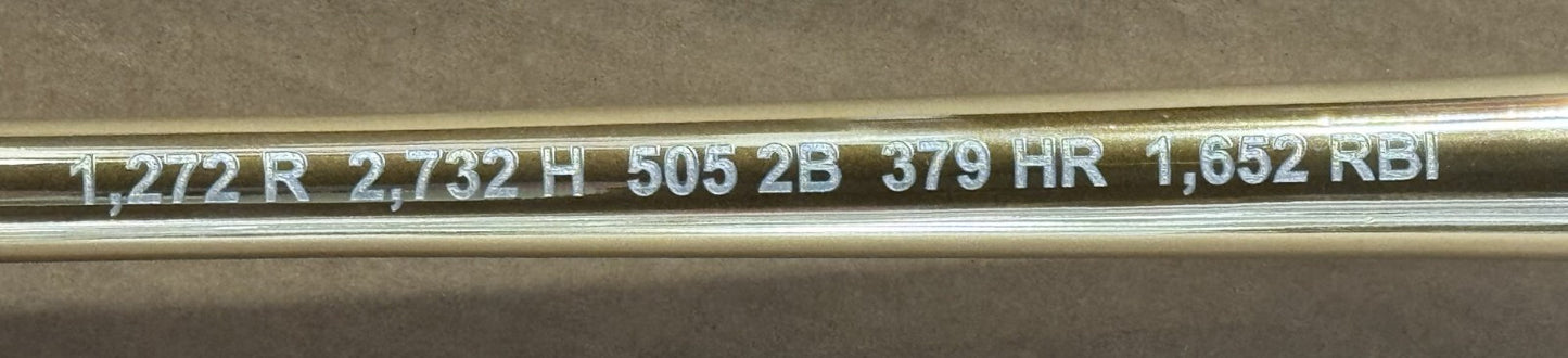 Tony Perez Signed LE /24 Chrome HOF Stat Bat Mint Auto BAS COA Cincinnati Reds