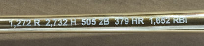 Tony Perez Signed LE /24 Chrome HOF Stat Bat Mint Auto BAS COA Cincinnati Reds