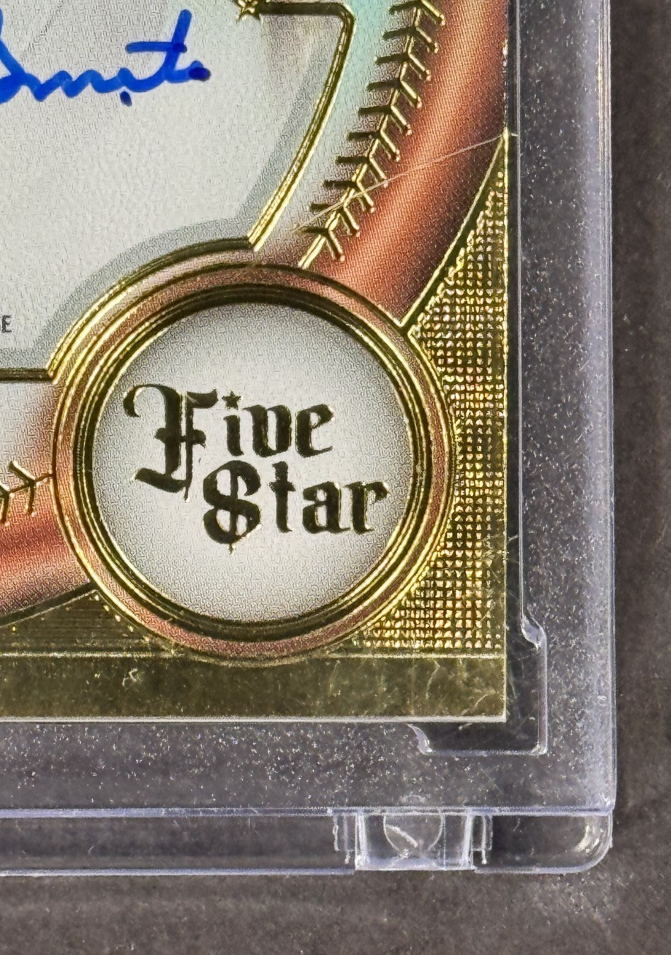 2024 Topps Five Star Ozzie Smith Mint Auto /75 Encased St Louis Cardinals HOF