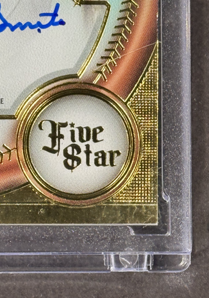 2024 Topps Five Star Ozzie Smith Mint Auto /75 Encased St Louis Cardinals HOF