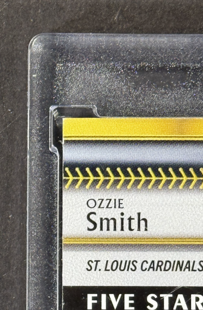 2024 Topps Five Star Ozzie Smith Mint Auto /75 Encased St Louis Cardinals HOF