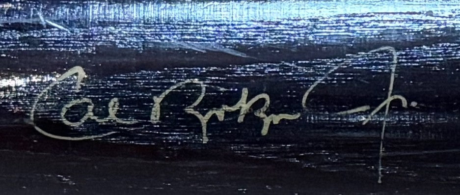 Cal Ripken Jr Signed Louisville Slugger P72 Game Model Bat Orioles Hof Auto PSA