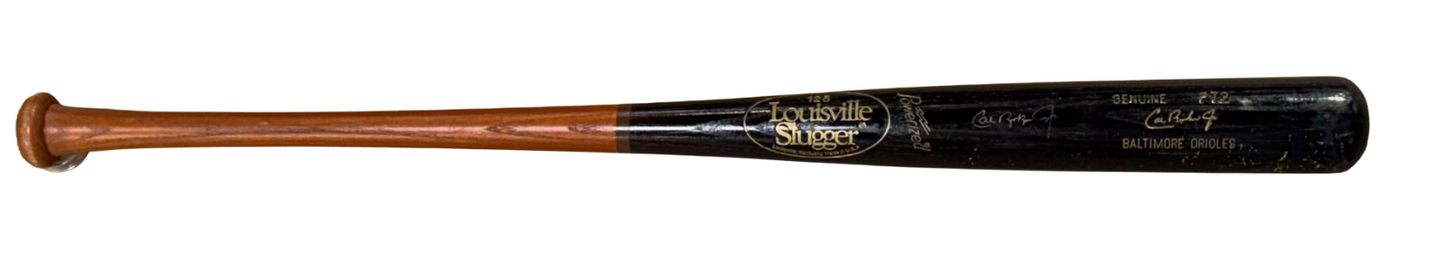 Cal Ripken Jr Signed Louisville Slugger P72 Game Model Bat Orioles Hof Auto PSA