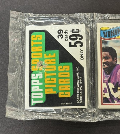 1977 TOPPS FOOTBALL RACK PACK Factory Sealed Unopened Rare