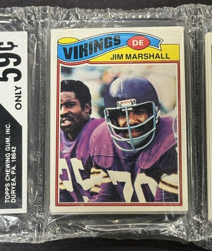 1977 TOPPS FOOTBALL RACK PACK Factory Sealed Unopened Rare
