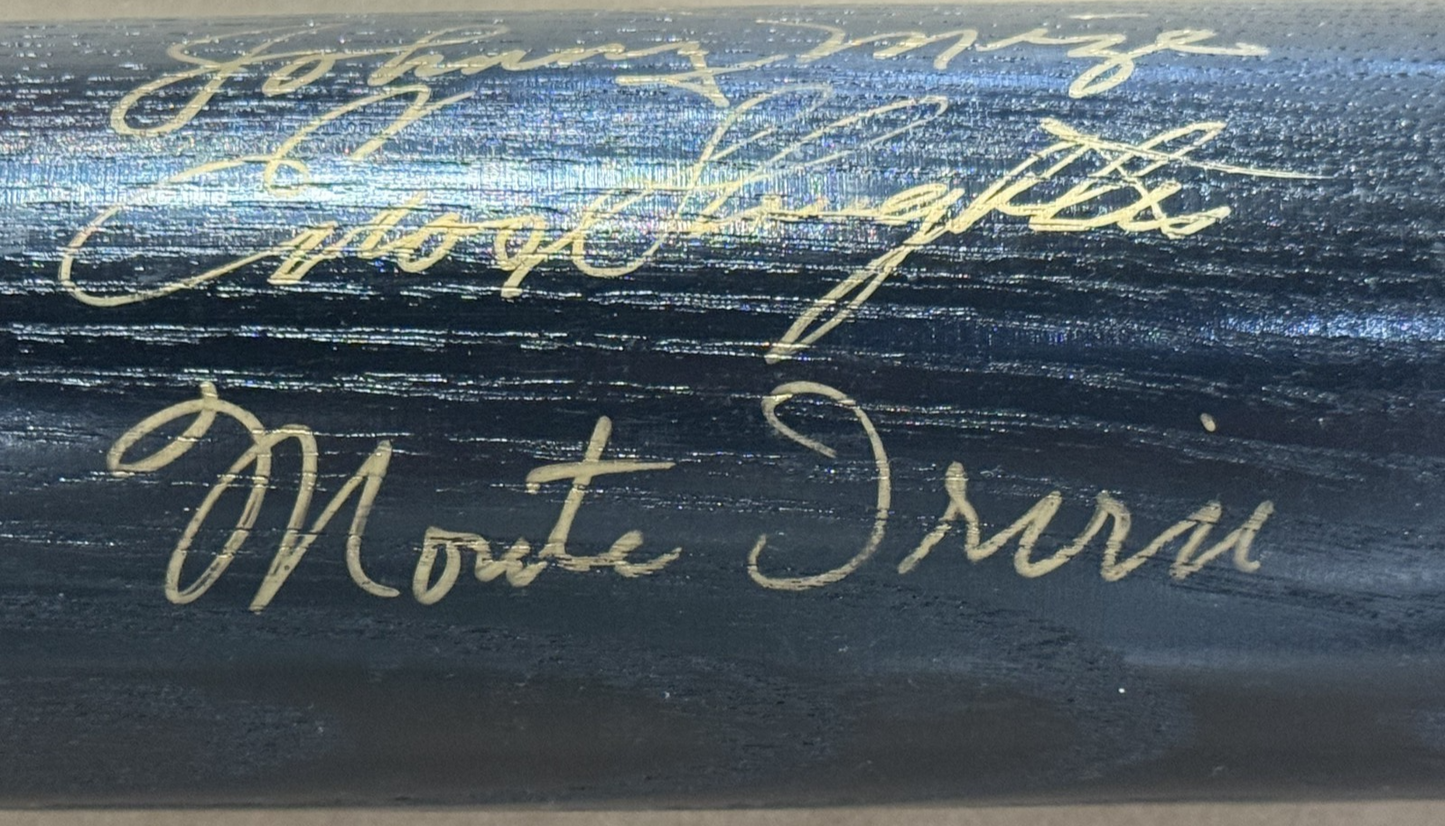 Ted Williams signed HOF louisville bat 6 autograph Brooks Robinson PSA DNA LOA