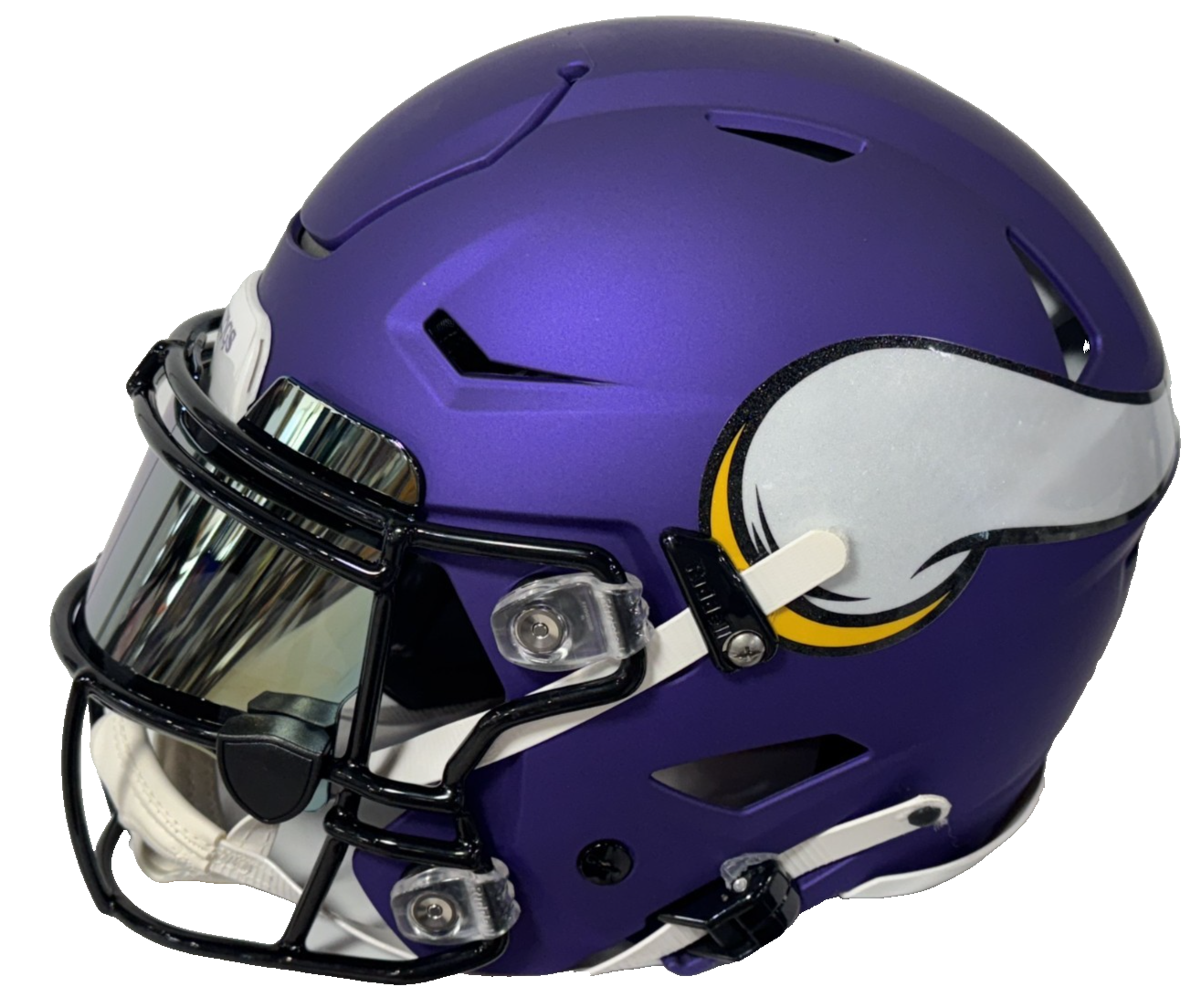 JJ Mccarthy Signed SpeedFlex Authentic Helmet W / Visor Auto BAS COA Vikings QB