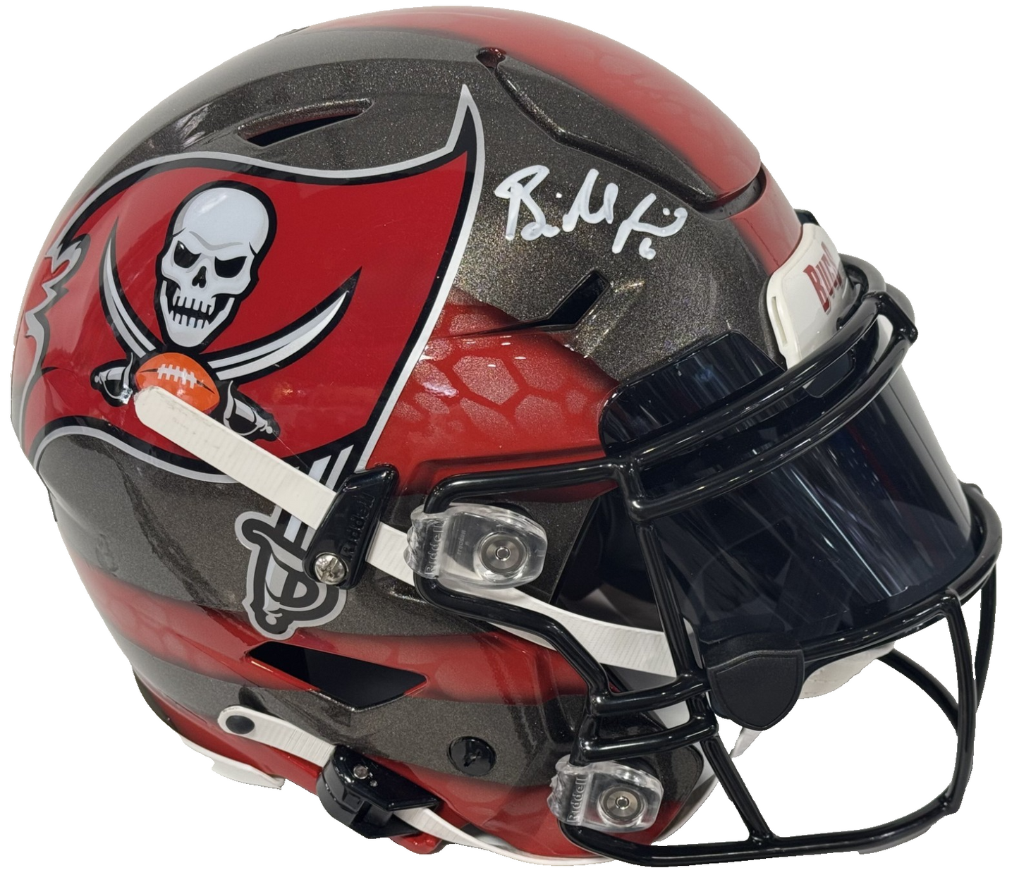 Baker Mayfield Signed Custom SpeedFlex Authentic Helmet Buccaneers Auto BAS COA