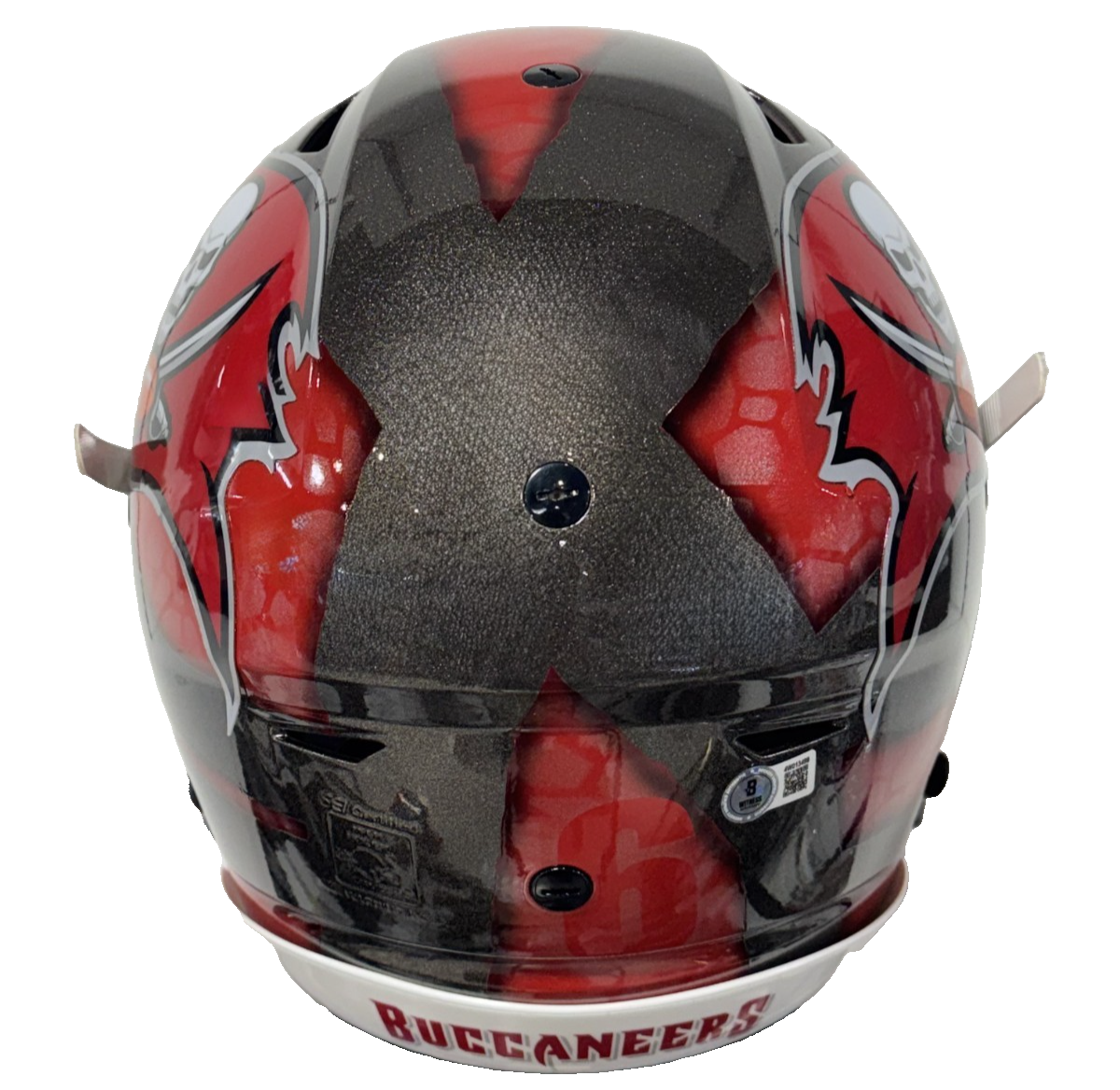 Baker Mayfield Signed Custom SpeedFlex Authentic Helmet Buccaneers Auto BAS COA