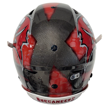 Baker Mayfield Signed Custom SpeedFlex Authentic Helmet Buccaneers Auto BAS COA