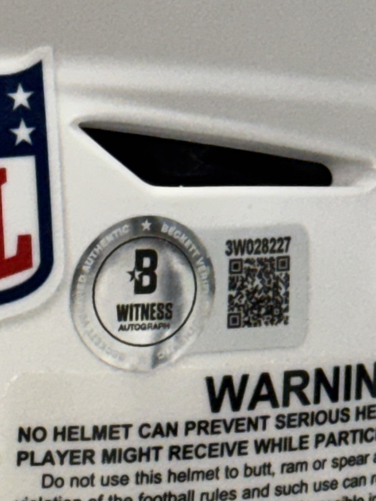JJ Mccarthy Justin Jefferson Signed SpeedFlex Alt Helmet Vikings Auto BAS COA