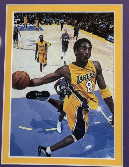 Kobe Bryant Signed Framed Lakers #8 Jersey Rookie Era Full Name Auto PSA COA HOF