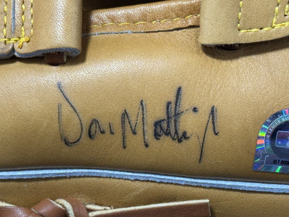Don Mattingly Signed Franklin Game Model Glove Auto MLB Holo Steiner NY Yankees