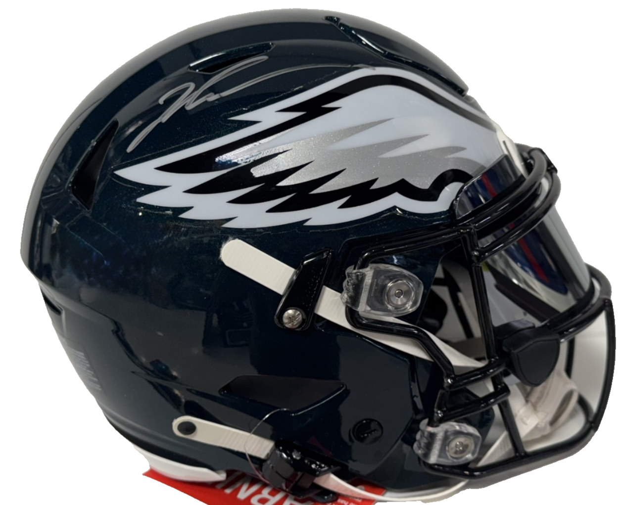 Jalen Carter Signed SpeedFlex Authentic Helmet Philadelphia Eagles Auto BAS COA