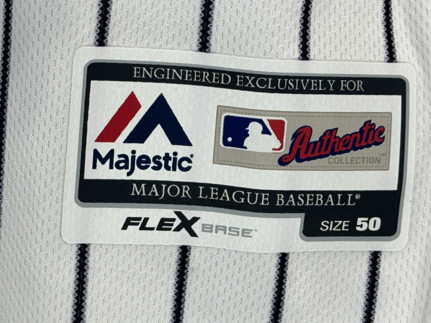 Aaron Judge Signed NY Yankees Majestic Flex Game Jersey 2018 Auto MLB Holo COA